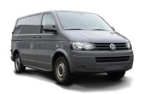 Side protection bar black 60 mm HSP fitting VW T5 2003-2015