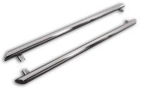 Side protection bar stainless steel 76mm HSP fitting VW...