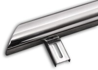 Side protection bar stainless steel 76mm HSP fitting VW T5 2003-2015