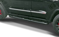 Side bars black HSP fitting Grand Cherokee WK 2010-2020