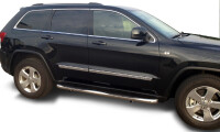 Side bars stainless steel HSP fitting Grand Cherokee WK 2010-2020