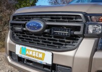Euralight LED driving light grille kit fitting Ford Ranger 2023-