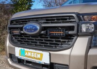 Euralight LED driving light grille kit fitting Ford Ranger 2023-
