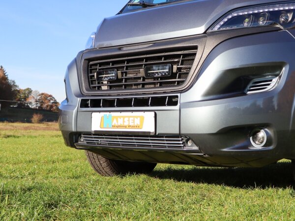 Euralight LED driving light grille kit fitting Peugeot Boxer 2014-2023
