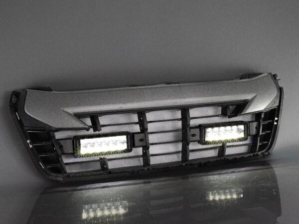 Euralight LED driving light grille kit fitting Isuzu D-Max 2019-2023
