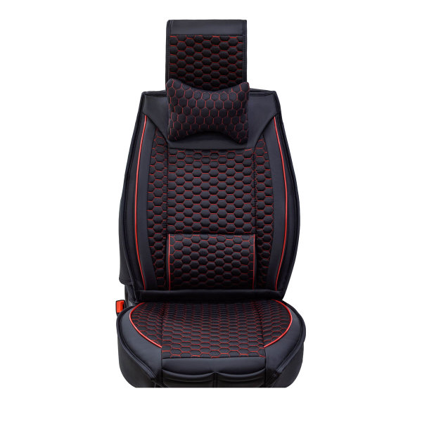 Seat cover made of imitation leather for Renault Trafic II, Opel