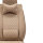 Front seat covers suitable for Dacia Duster from 2010 in color beige Set of 2 Check design