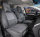 Front seat covers suitable for Ford C MAX from 2003 in color dark Gray Set of 2 Check design