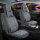 Sitzbez&uuml;ge passend f&uuml;r Ford Ranger ab 2006 in Dunkelgrau 2er Set Karomix