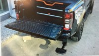 Footboard for unfolding Ford Ranger Raptor from year of construction 2018 Color Black