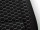 Front seat covers suitable for Volkswagen T-Roc from 2017 in color Black White Set of 2 Honeycomb design